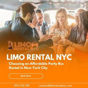 Affordable Party Bus Rental in New York City
