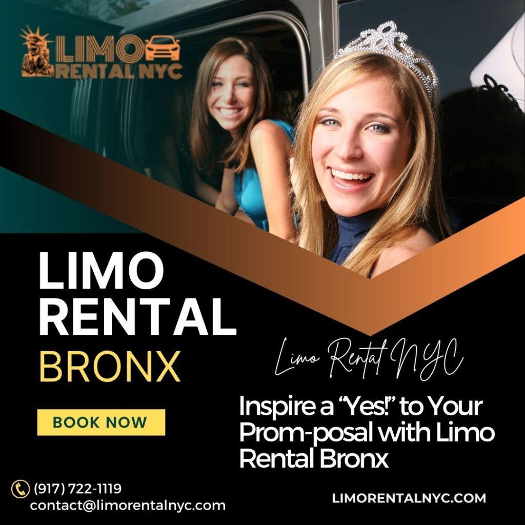 Prom-posal with Limo Rental Bronx