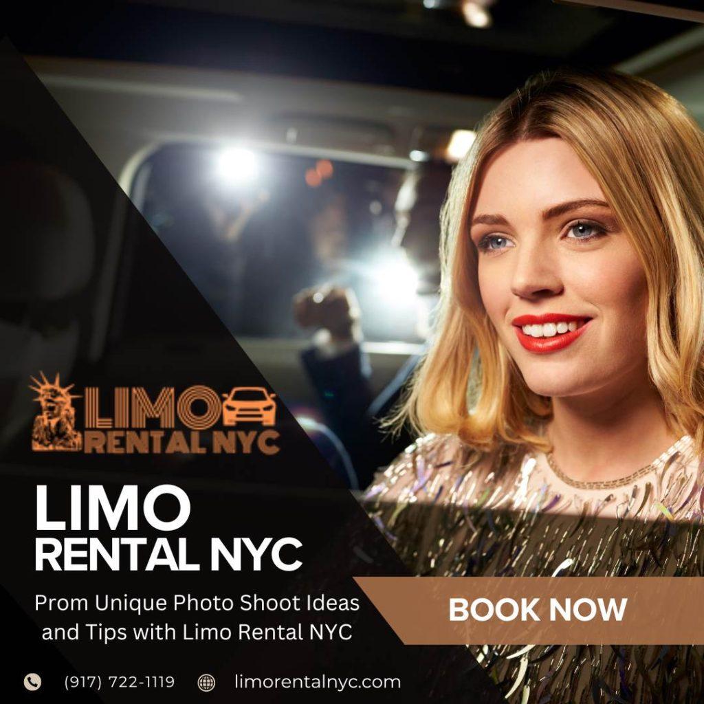 Prom Unique Photo Shoot Ideas with Limo Rental NYC